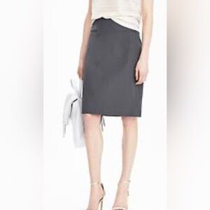 GAP black bi stretch Pencil Skirt women size 6